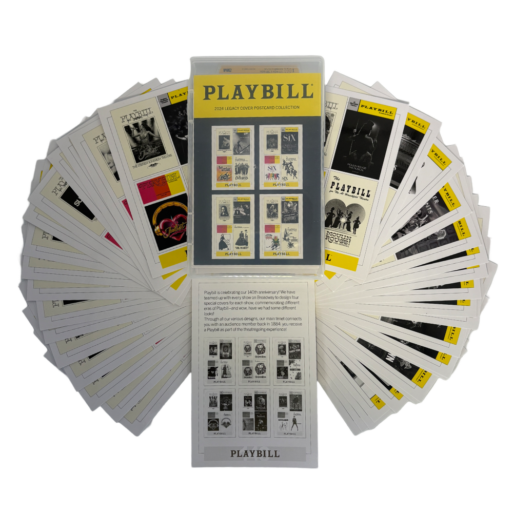 Playbill Postcard Set - 140th Anniversary Legacy Covers