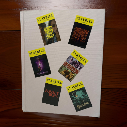 Death Becomes Her Playbill Sticker