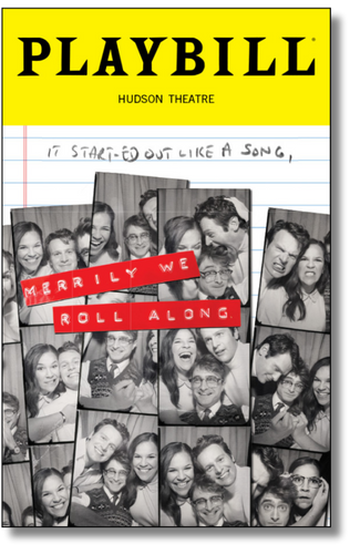 Merrily We Roll Along Playbill Sticker