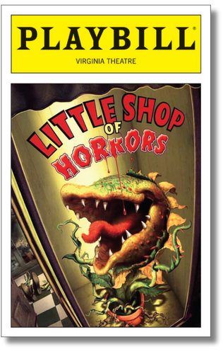 Little Shop of Horrors Playbill Sticker