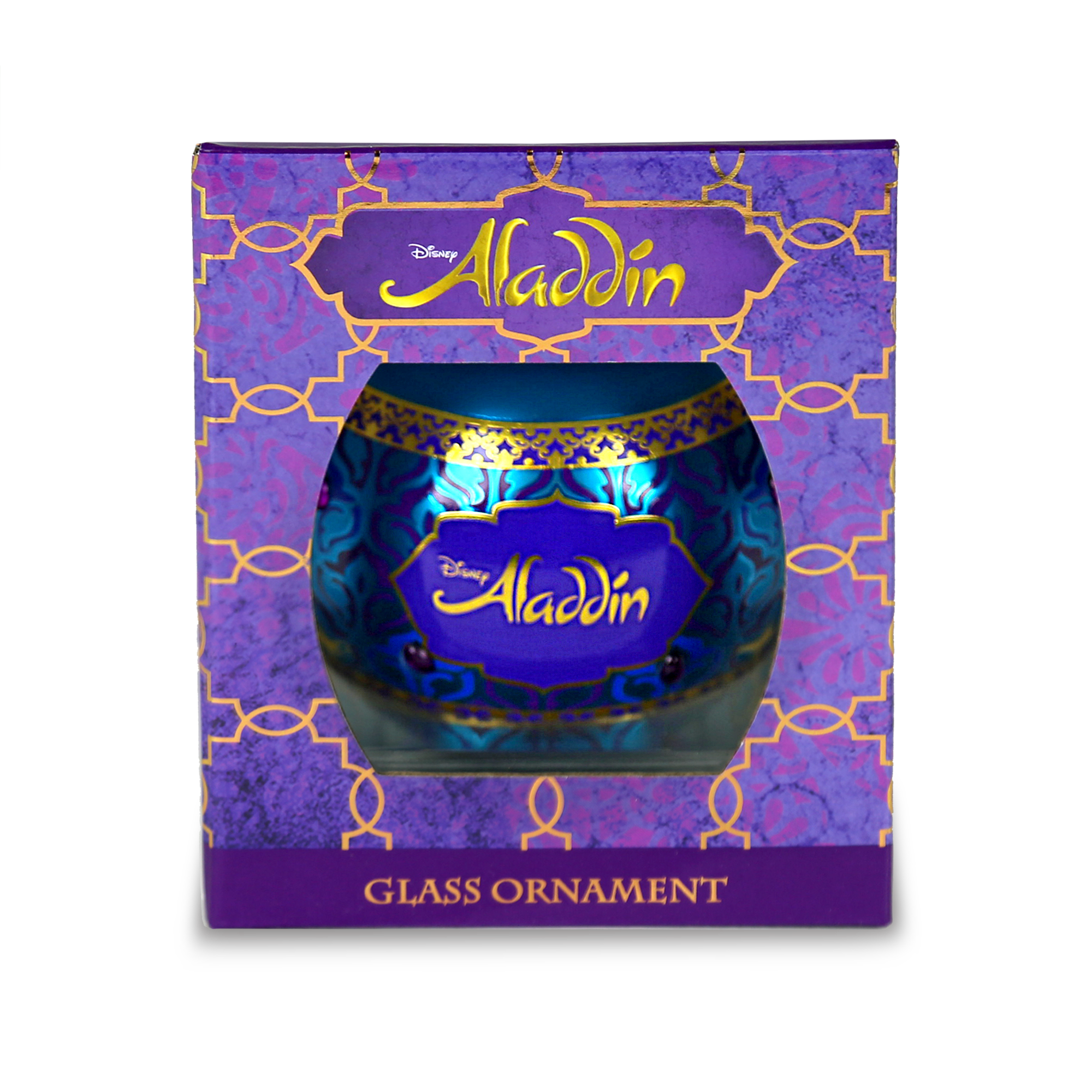 Aladdin the Broadway Musical - 2024 Glass Ball Ornament