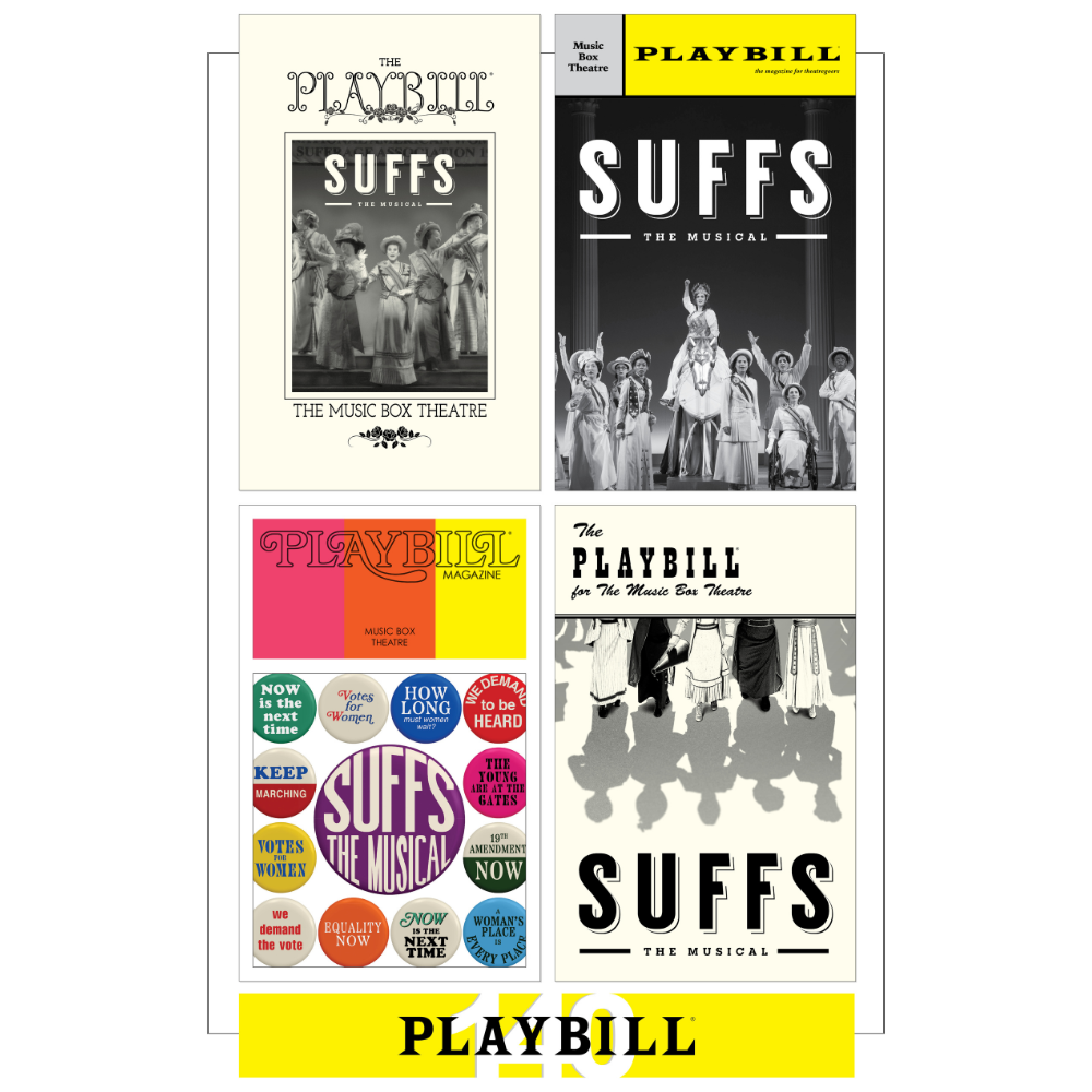 Playbill's 140th Anniversary Legacy Cover Poster - SUFFS