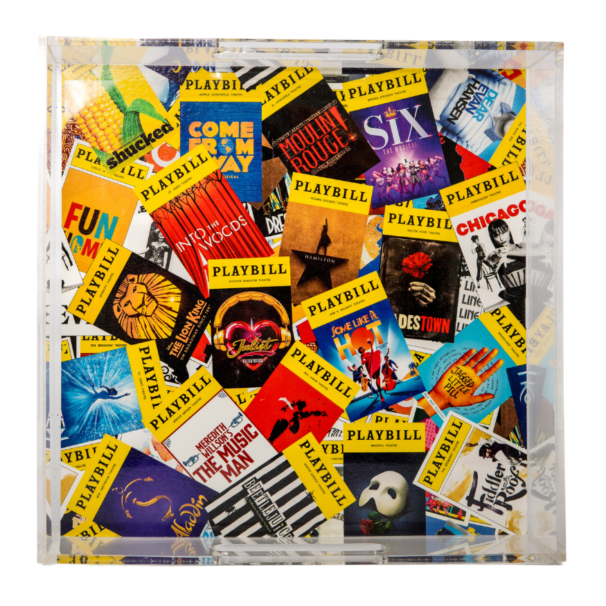 Playbill Covers Acrylic Trays