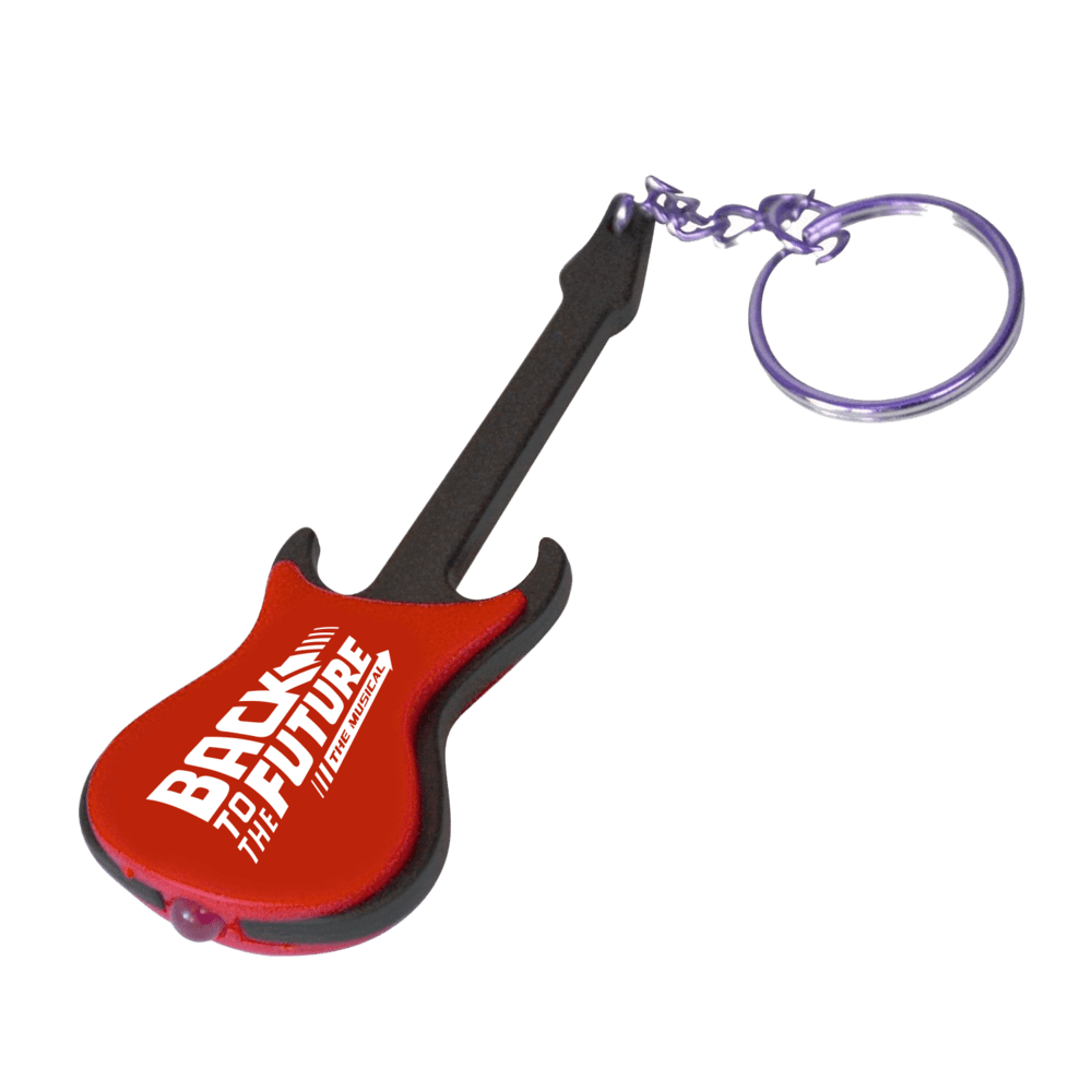 Back to the Future the Musical - LED Guitar Keychain