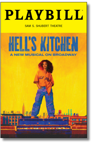 Hell's Kitchen Playbill Sticker