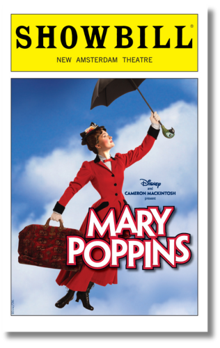 Mary Poppins Playbill Sticker