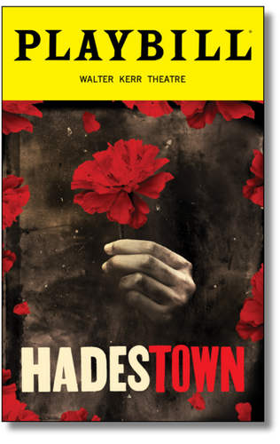 Hadestown Playbill Sticker