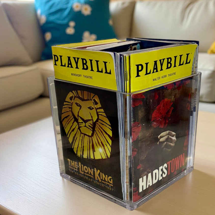 Playbill Showcase Storage Cube