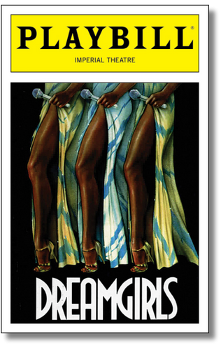 Dreamgirls Playbill Sticker