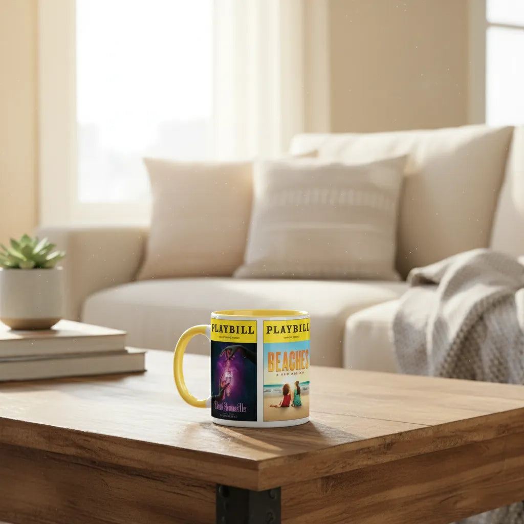 CUSTOM 11 oz. Playbill Covers Mug - Choose 4 Favorites from 70+ Covers!
