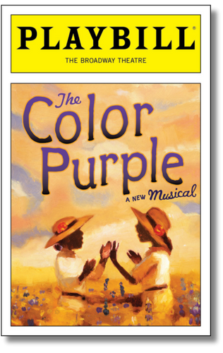 The Color Purple Playbill Sticker