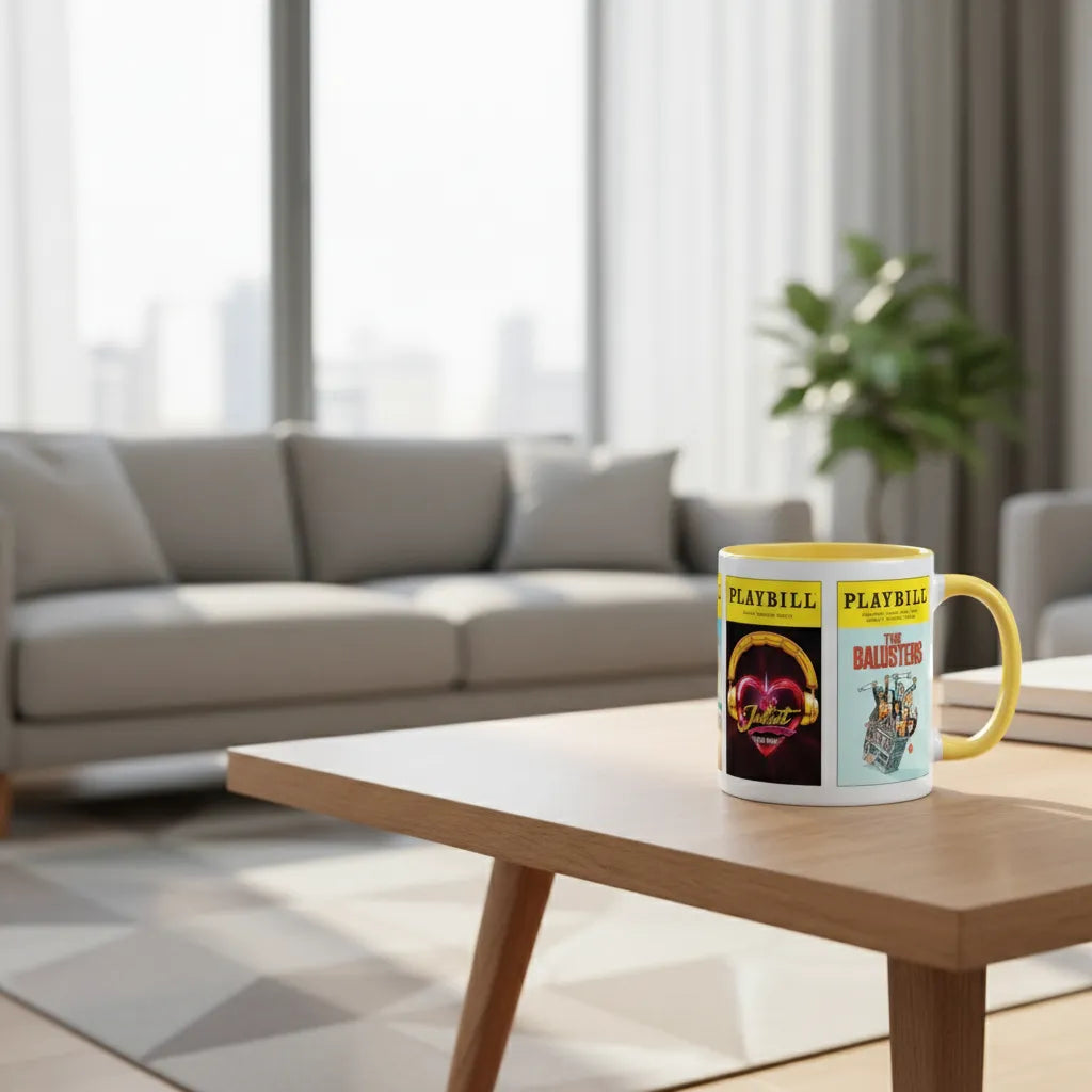 CUSTOM 11 oz. Playbill Covers Mug - Choose 4 Favorites from 70+ Covers!
