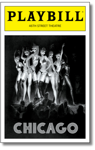 Chicago Playbill Sticker