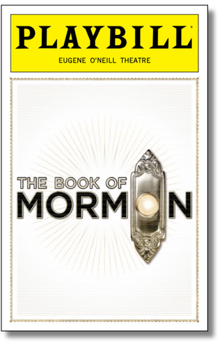 The Book of Mormon Playbill Sticker