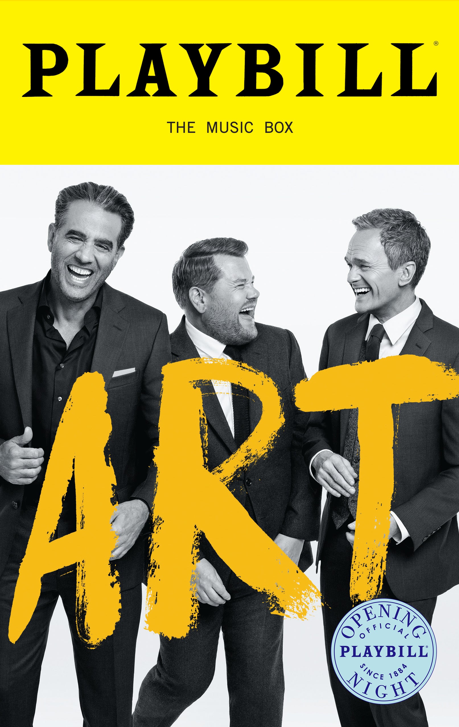 Art 2025 Limited Edition Official Opening Night Playbill