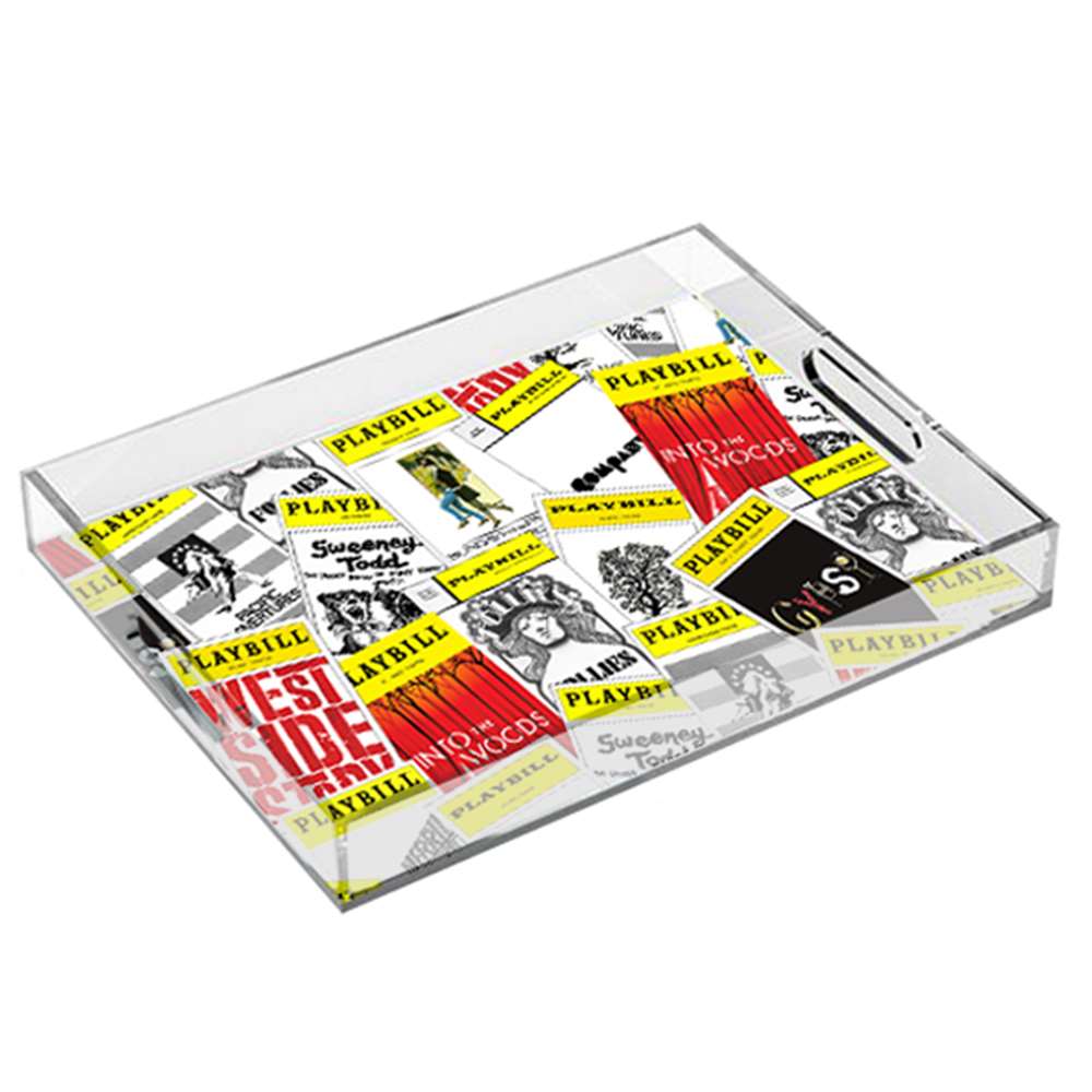 Playbill Covers Sondheim Acrylic Tray