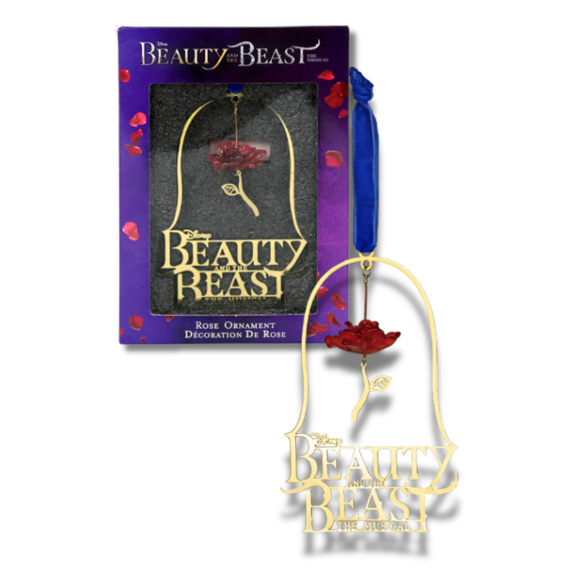 Beauty and the Beast The Musical - Rose Ornament
