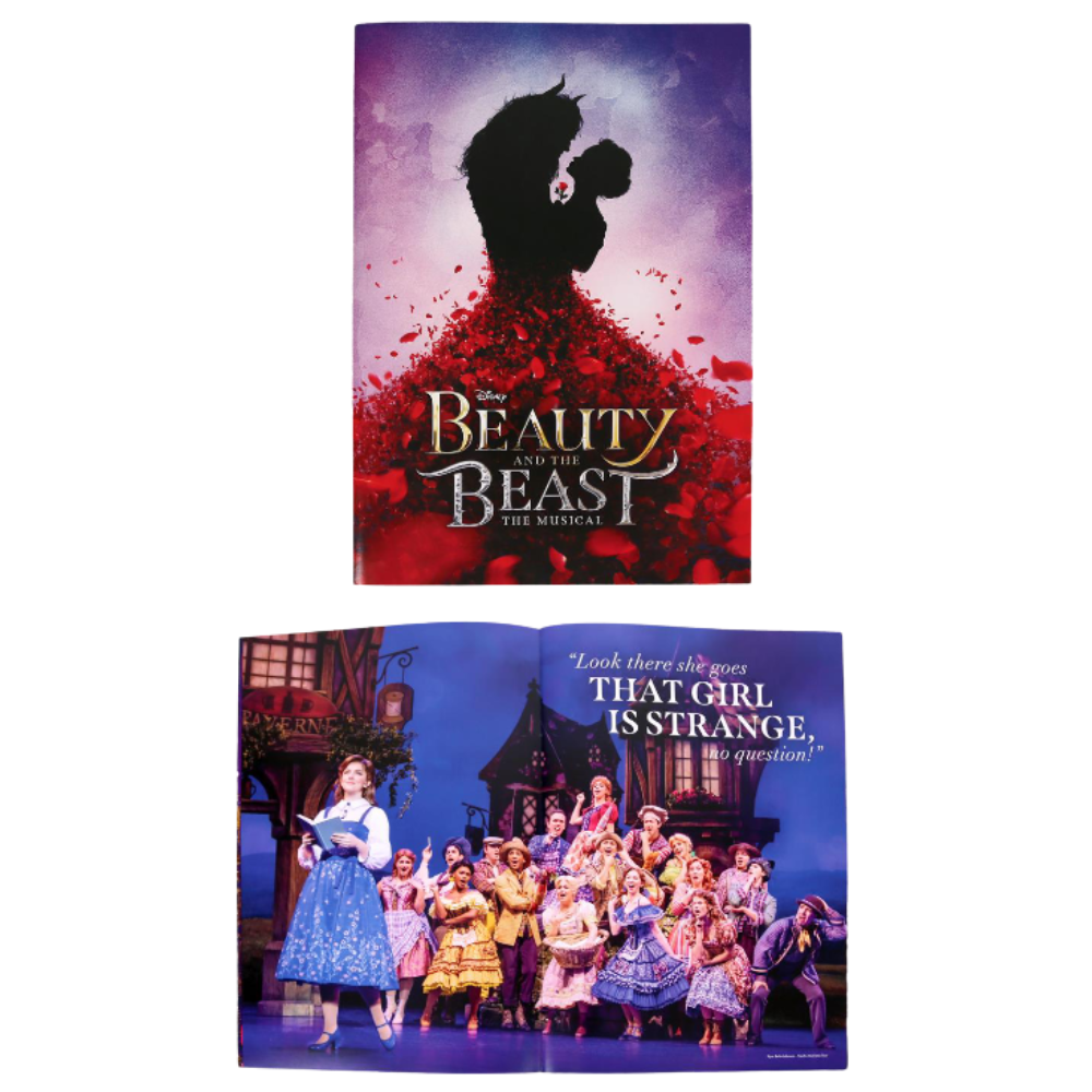Beauty and the Beast the Broadway Musical 2025 US Tour - Souvenir Program