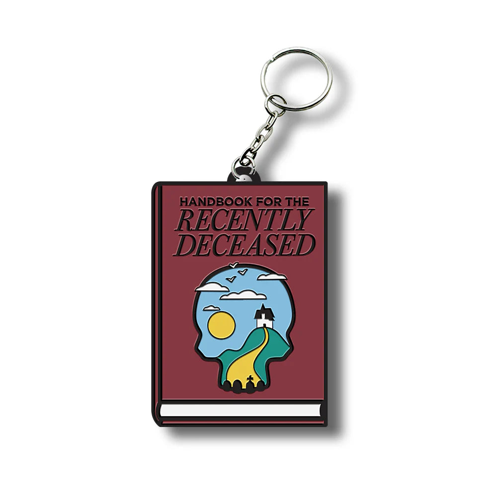 Beetlejuice the Broadway Musical - Recently Deceased Keychain