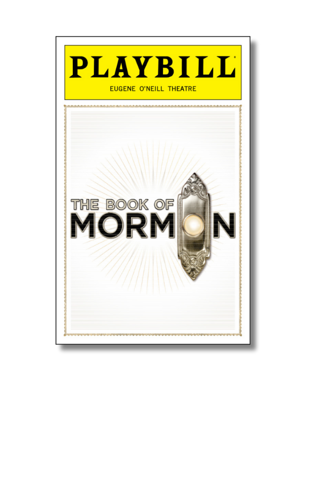 The Book of Mormon Playbill Sticker