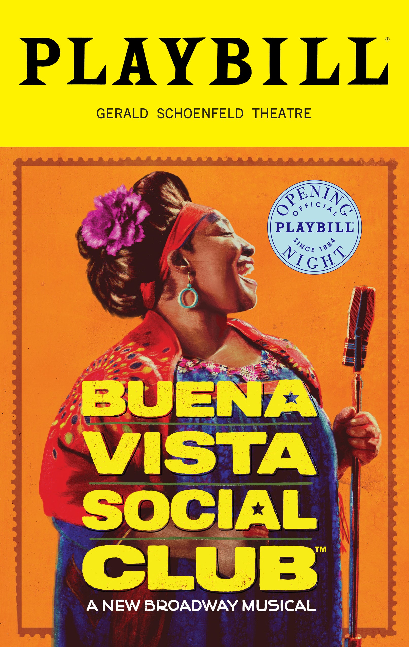 Buena Vista Social Club Limited Edition Official Opening Night Playbill