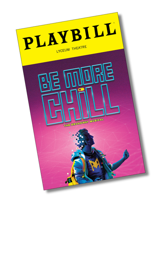 Be More Chill Playbill Sticker