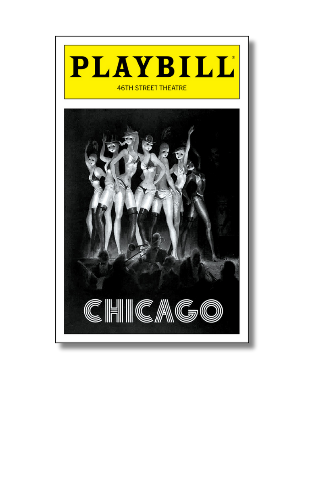 Chicago Playbill Sticker