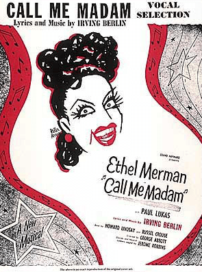 Call Me Madam Piano-Vocal Selections Songbook