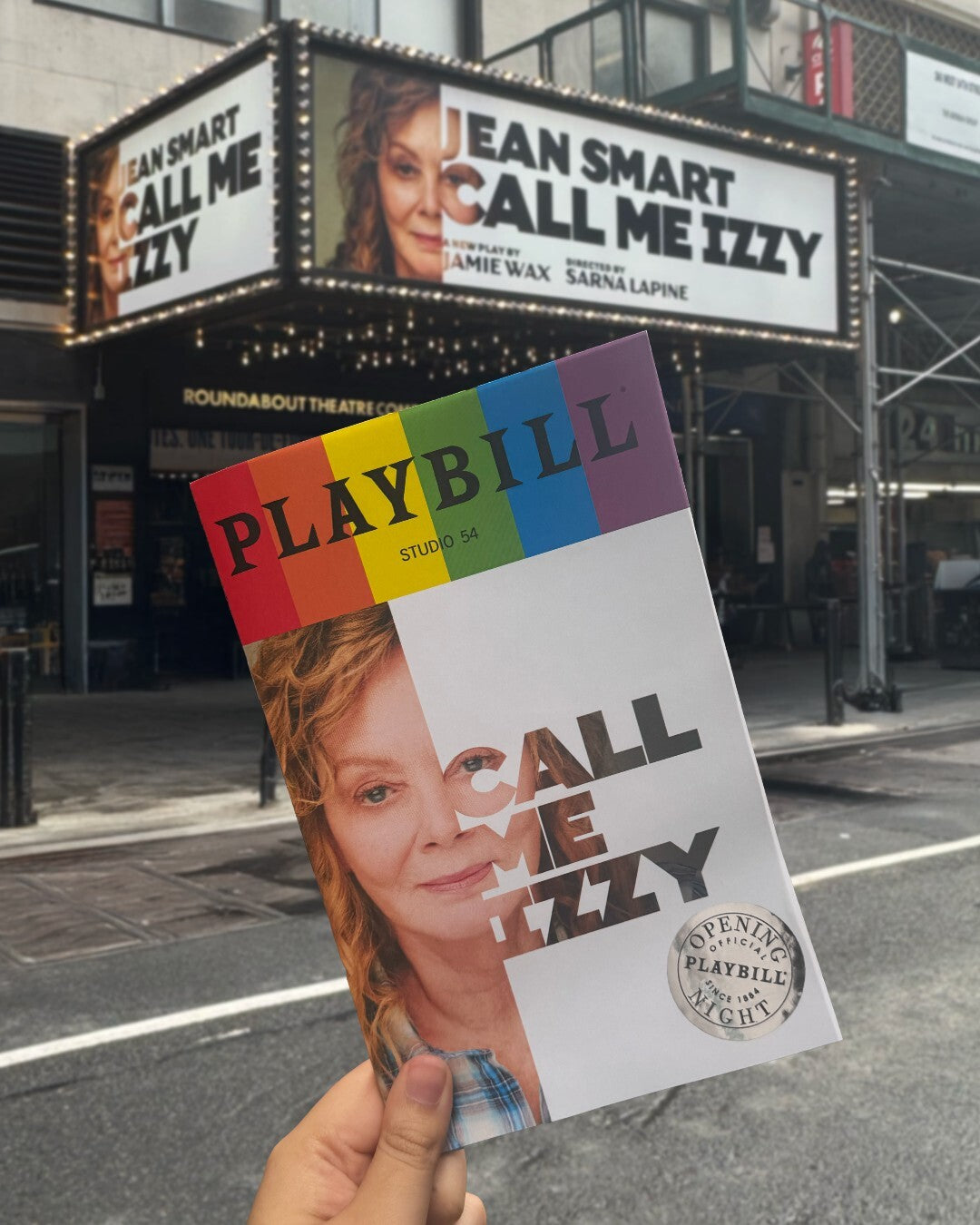 Call Me Izzy Limited Edition Official Opening Night Playbill