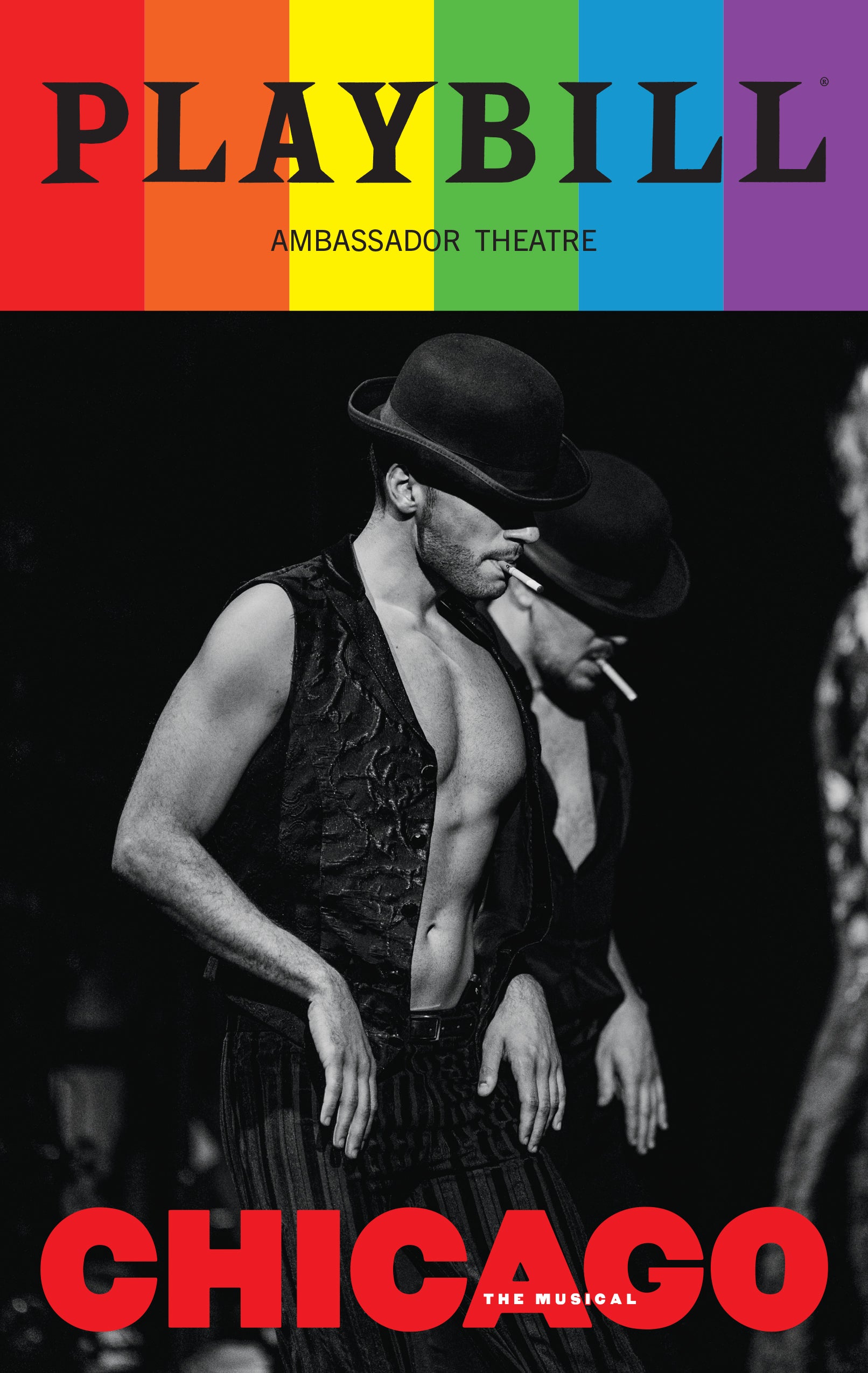 Chicago Limited Edition 2026 Rainbow Pride Playbill