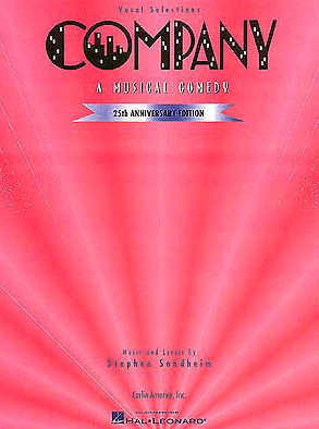 Company 25th Anniversary Edition Piano-Vocal Selections Songbook