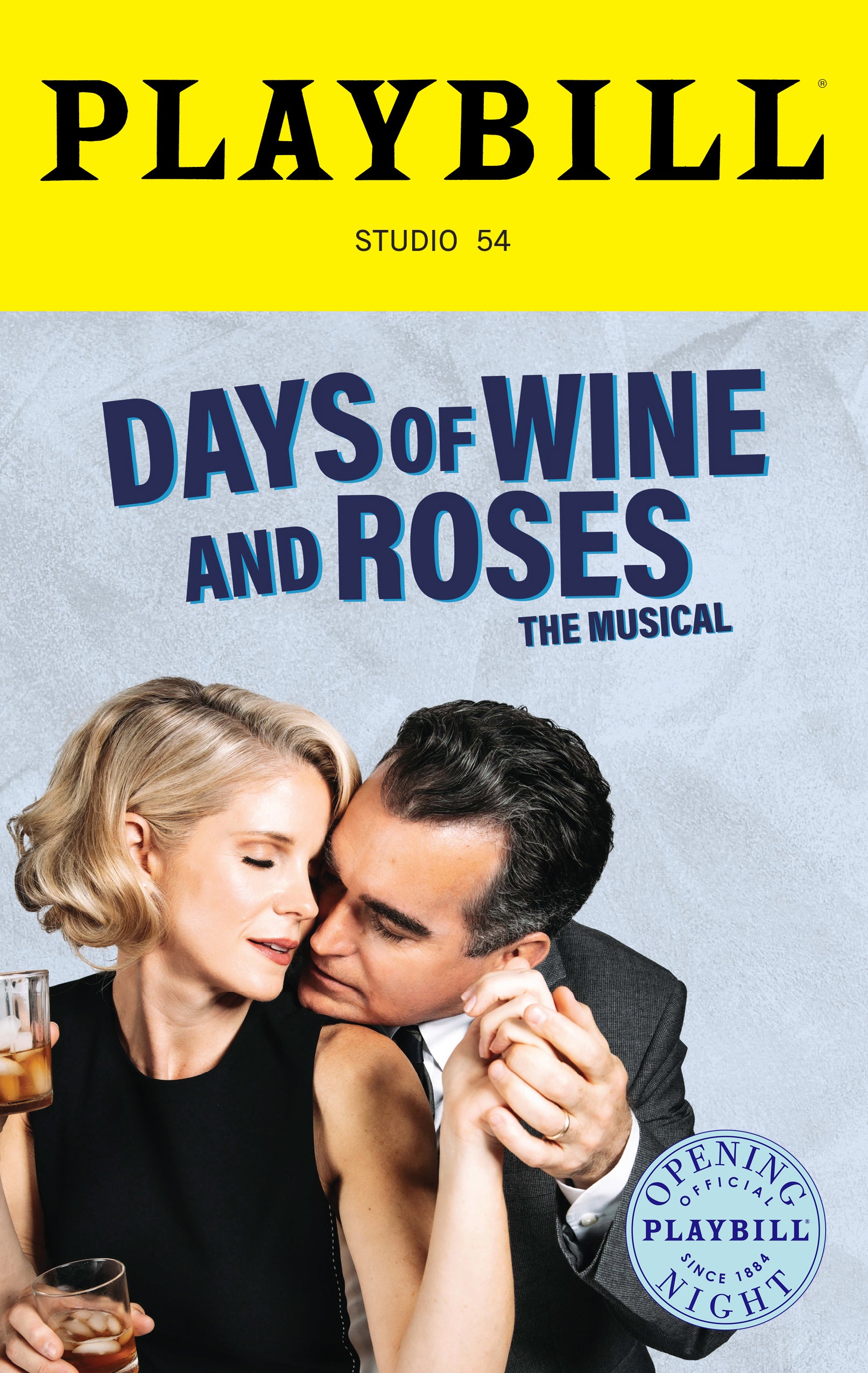 Days of Wine and Roses Limited Edition Official Opening Night Playbill