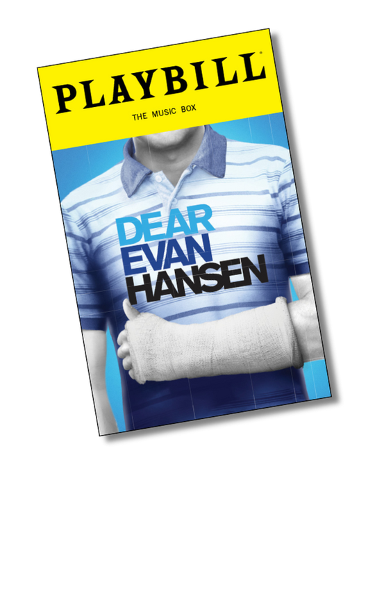 Dear Evan Hansen Playbill Sticker