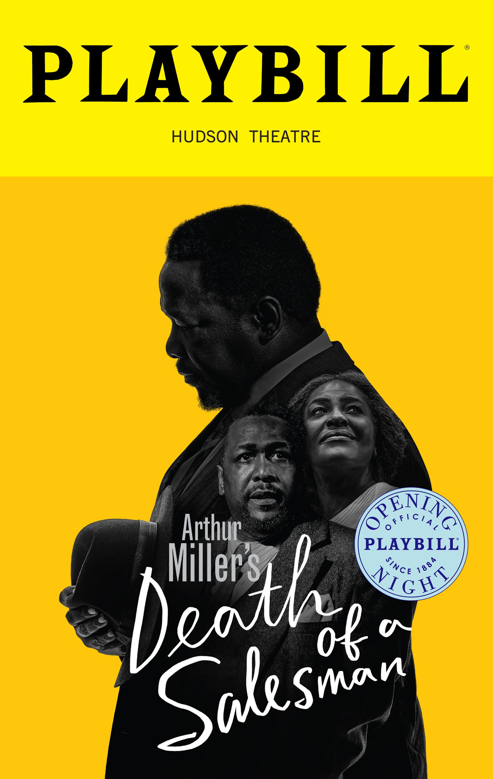 Death of a Salesman 2022 Revival Limited Edition Official Opening Night Playbill