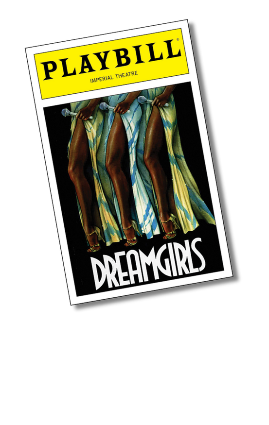 Dreamgirls Playbill Sticker