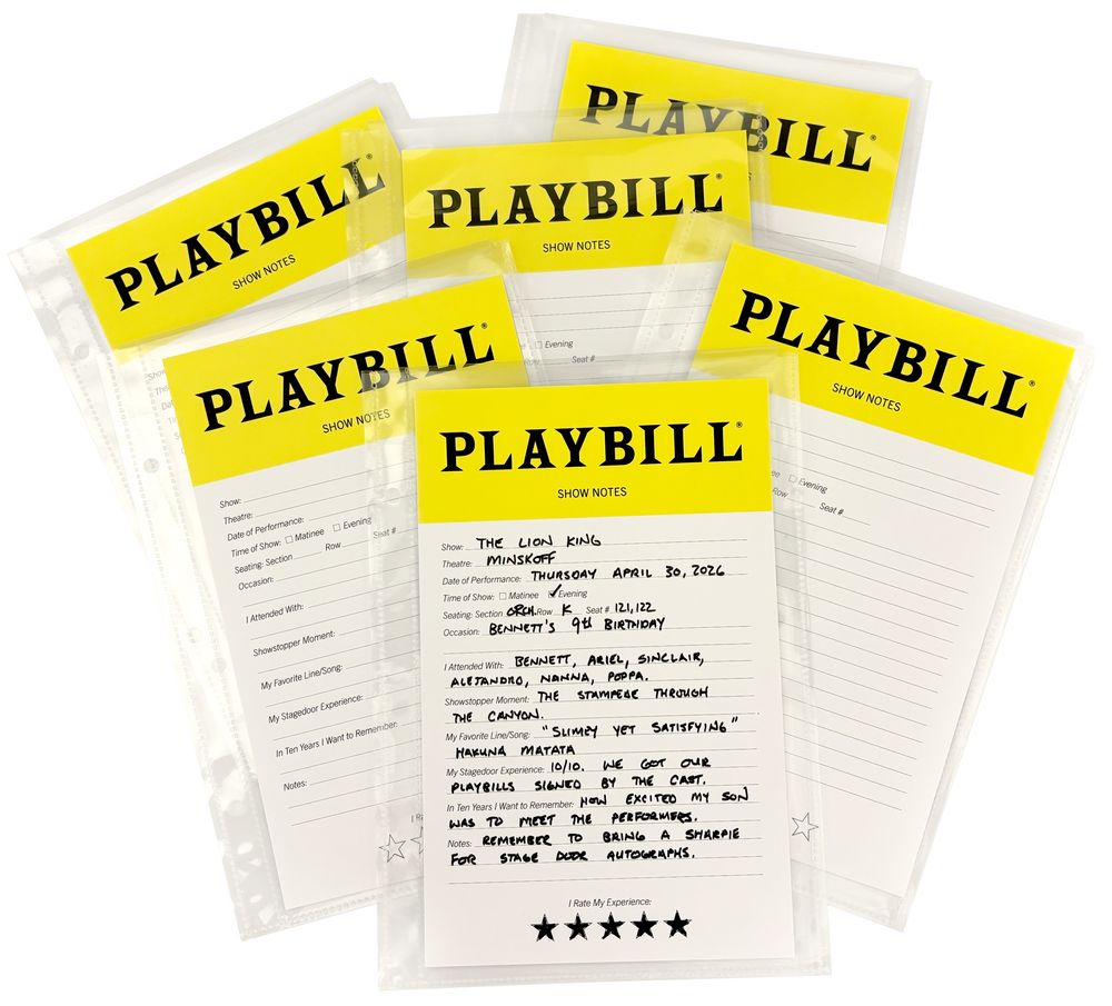 PLAYBILL BINDERS