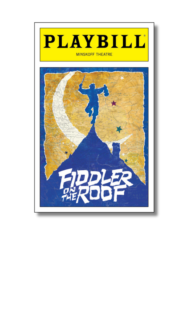 Fiddler on the Roof Playbill Sticker