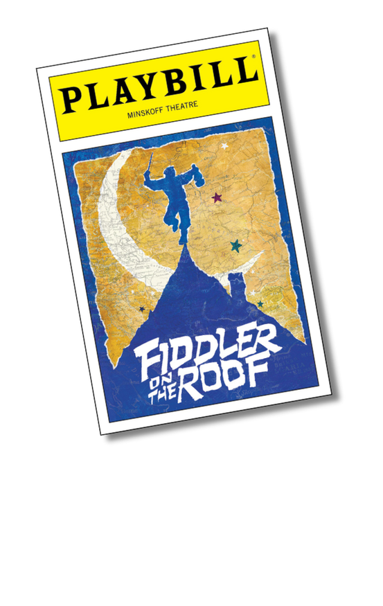 Fiddler on the Roof Playbill Sticker