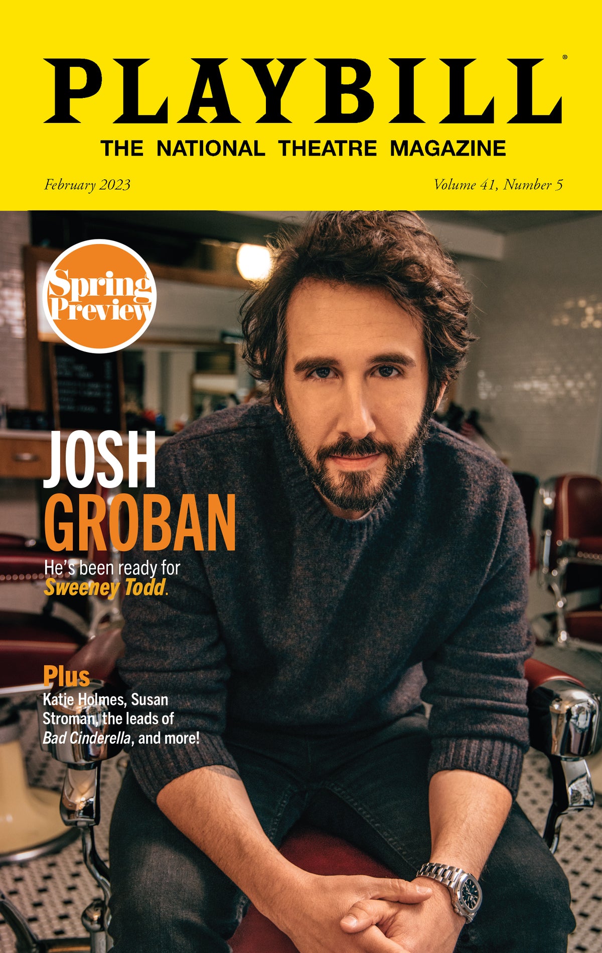Playbill Magazine Subscription - 1 year: 12 issues (USA Only)
