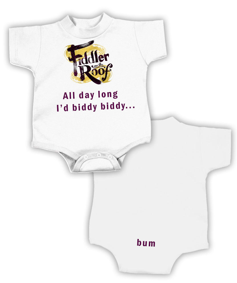 Fiddler on the Roof the Broadway Musical - Logo Onesie