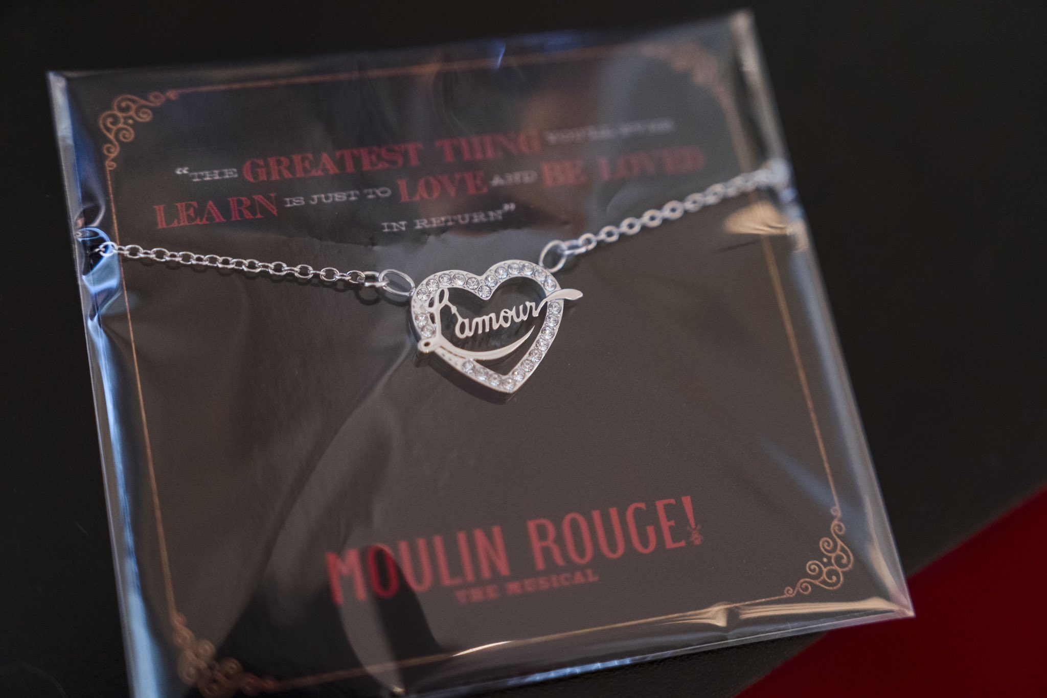 Moulin Rouge! the Broadway Musical Necklace