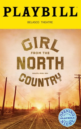 Girl from the North Country Limited Edition Official Opening Night Playbill