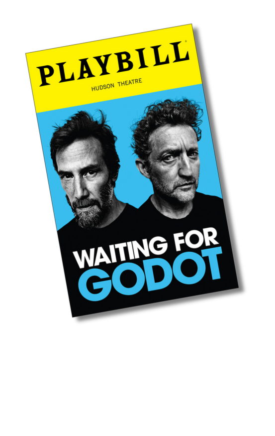 Waiting for Godot 2025 Playbill Sticker