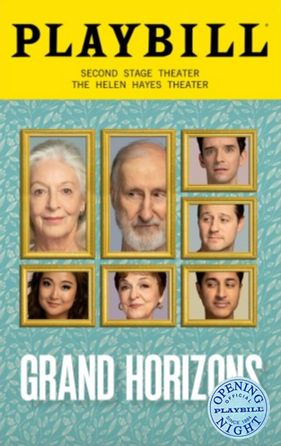 Grand Horizons Limited Edition Official Opening Night Playbill