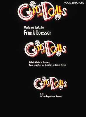 Guys and Dolls Piano-Vocal Selections Songbook