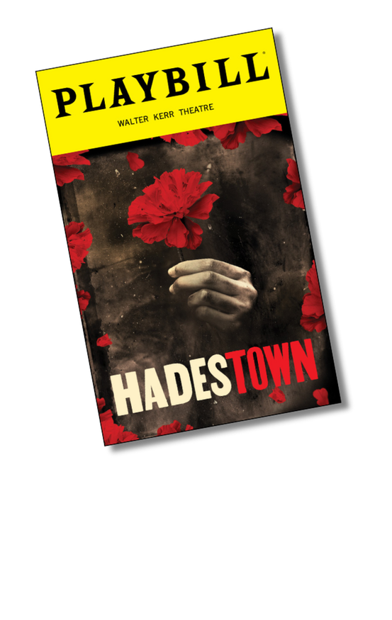 Hadestown Playbill Sticker