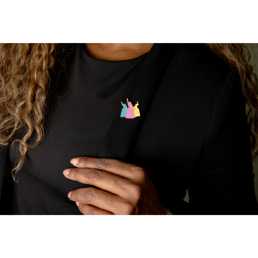 Hamilton the Broadway Musical - Schuyler Sisters Enamel Pin