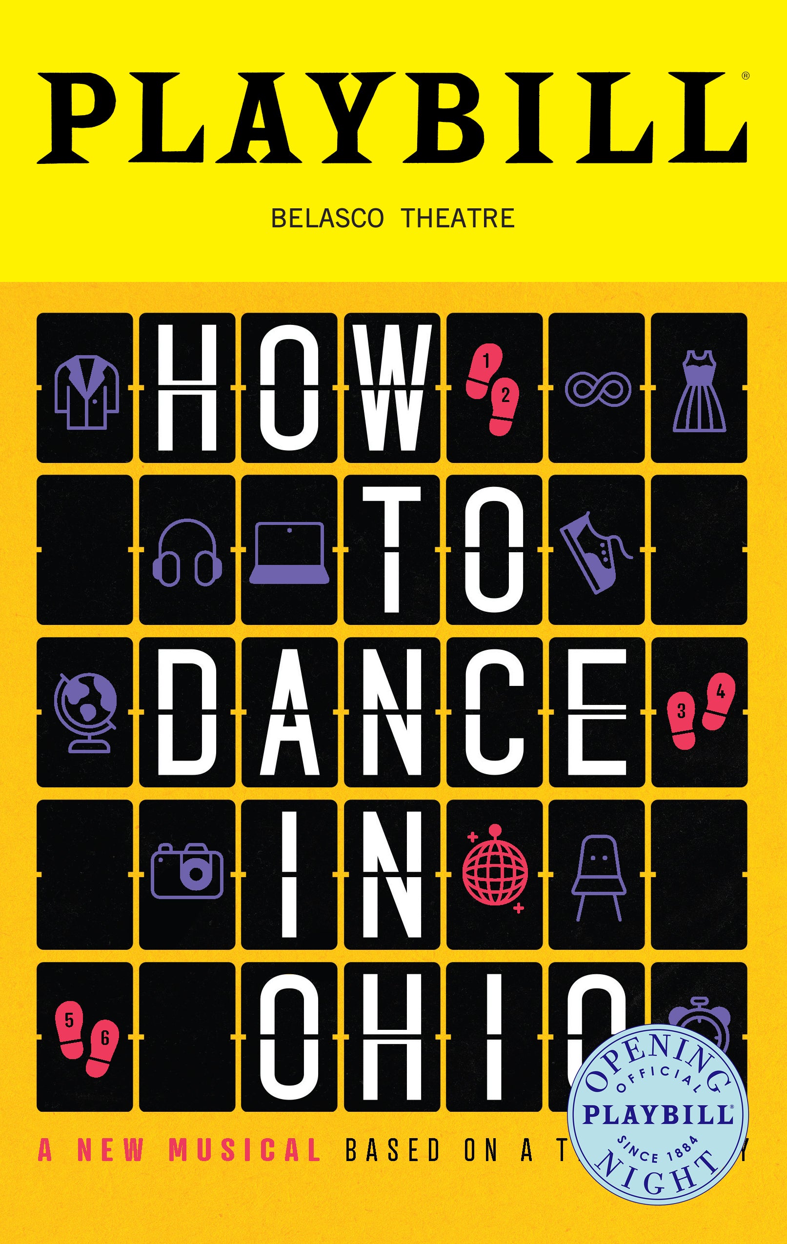 How to Dance in Ohio Limited Edition Official Opening Night Playbill