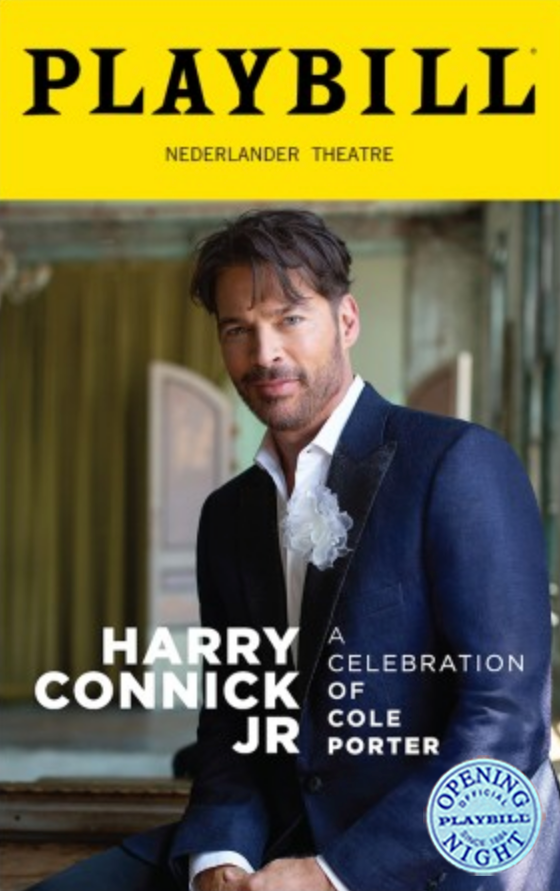 Harry Connick, Jr.—A Celebration of Cole Porter Limited Edition Official Opening Night Playbill