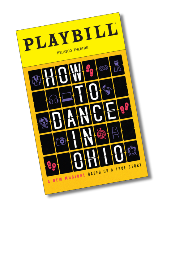 How to Dance in Ohio Playbill Sticker